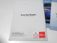 自動車カタログ　トヨタ　カローラ　ランクス　COROLLA RUNX