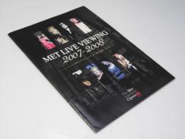 MET ライブビューイング 2007-2008　洋映画パンフレット
