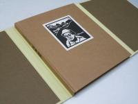 大本靖書票作品集　花・樹・原野