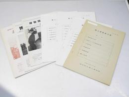 郷土博物館月報.6・7・11・1月号/博物館だより.26・27号/博物館友の会会報12号