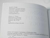 Learning Landscape Ecology: A Practical Guide to Concepts and Techniques