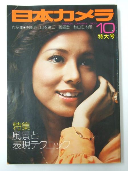 日本カメラ 1973年10月 特大号 特集・風景と表現テクニック(表紙