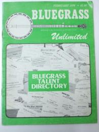 Bluegrass Unlimted　February 1976　Bluegrass Talent Directory