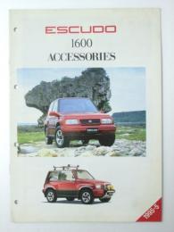 車パンフレット　スズキ ESCUDO 1600 Accessories