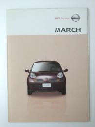 車パンフレット NISSAN  MARCH/70周年特別仕様車/Rafeet/パーツカタログ