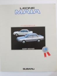 自動車カタログ SUBARU LEONE MAIA スバル発売30周年記念車