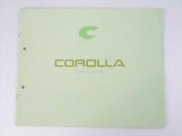 自動車カタログ TOYOTA COROLLA  GT/SE-G/SE-L/XE/LX/DX