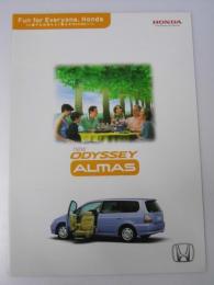 車カタログ HONDA new ODYSSEY ALMAS