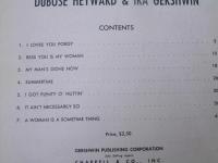 PORGY and BESS Samuel Goldwyn/  Vocal Selection