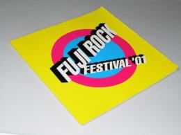 コンサートパンフレット　FUJI ROCK Festival 2001.