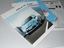 自動車カタログ TOYOTA AQUA/アクセサリーカタログ/NAVIカタログ