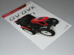 トラクターカタログ 三菱農業機械 GV/GVK800・900・1000