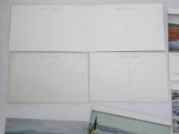 北海道絵葉書　網走港を埋めるサンマ船/とうふつ湖畔の放牧/網走湖・呼人半島/流氷と知床半島.他
