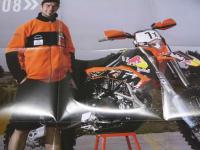 オートバイカタログ　KTM Model Range 2008　ENDURO.他