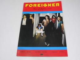 コンサートパンフ　FOREIGNER　Tour of Japan 1980