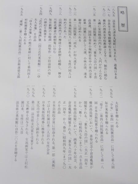 木版画 「憶昔」 小倉遊亀(大倉半兵衛.彫師/中條甲子雄.摺師 木版画 「憶昔」 小倉遊亀(大倉半兵衛.彫師/中條甲子雄.摺師