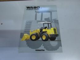 車パンフレット　KOMATSU  WA80-3 avance LOADER