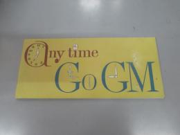 車パンフレット　any time Go GM