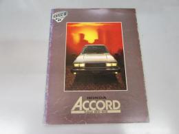 車パンフレット　HONDA  Accord Saloon 1800・1600 CVCC-II