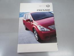 車パンフレット　NISSAN PRESAGE　/Rider/オプションParts/他2点