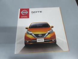 車パンフレット　NISSAN NOTE