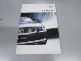 車パンフレット　NISSAN STAGEA  オプションPartsカタログ