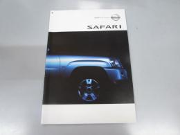 車パンフレット　NISSAN SAFARI  オプションPartsカタログ