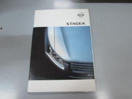 車パンフレット　NISSAN STAGEA  オプションPartsカタログ