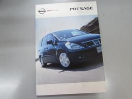 車パンフレット　NISSAN PRESAGE　オプションParts