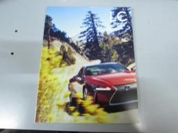 車パンフレット　LEXUS LC  LC500h/LC500