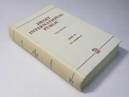 Droit international public TOME III Les competence
