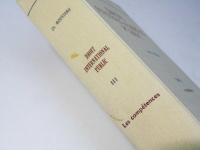 Droit international public TOME III Les competence