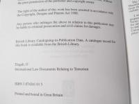 International Law Documents Relating To Terrorism