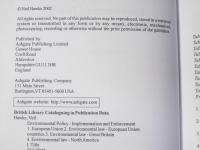 Environmental Policy: Implementation and Enforcement