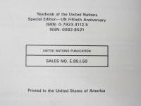 Yearbook of the United Nations: Special Edition UN 50th Anniversary 1945-1995