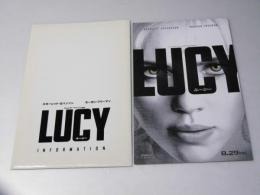 ルーシー LUCY　洋映画プレスシート/チラシ付