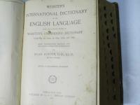 WEBSTER'S INTERNATIONAL DICTIONARY OF THE ENGLISH LANGUAGE