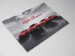 車パンフレット　Alfa Romeo  ALL LINE UP　(19.11.14,500)