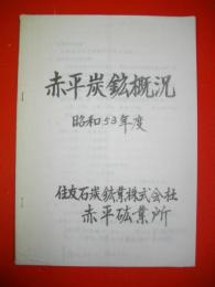 赤平炭鉱概況　昭和53年度