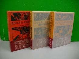 青少年非行・犯罪史資料　全3冊
