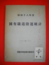 昭和18年度　国有鉄道陸運統計