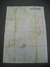満蒙朝鮮最新明細第地図　(北海タイムス附録)