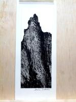 小さな頂　版画付き