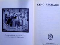 KING RICHARDII  THE WORKS OF SHAKESPEARE