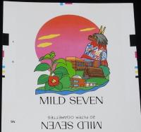 【印刷見本たばこパッケージ】川崎市制50周年 60周年記念 1974/1984　2種セット