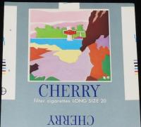 【印刷見本たばこパッケージ】観光記念　土佐 1974　3種セット　高知城/室戸岬/足摺岬