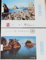 【印刷見本たばこパッケージ】観光記念　但馬 1973　3種セット　但馬松島/大乗寺 襖絵