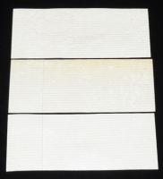 【切符】開港108～110年　みなと祭紀念　3種セット　横浜市交通局　昭和41～43年