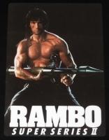 【下敷き】シルベスター・スタローン　ランボー／コブラ　下敷き　2枚セット　1985/1986