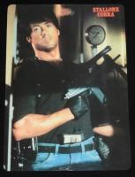 【下敷き】シルベスター・スタローン　ランボー／コブラ　下敷き　2枚セット　1985/1986